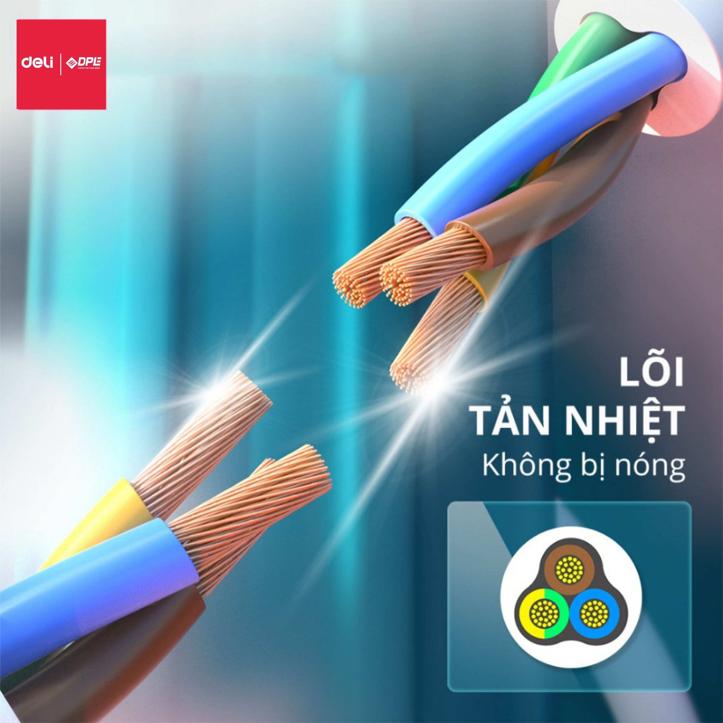 Ổ cắm điện 3 ổ + 2 USB + 1 TypeC 2.1A - M&agrave;u trắng